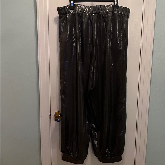 Gray Shimmer Pants - Picture 3 of 4